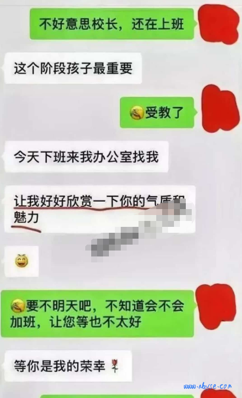 吃瓜：“我这是母爱，不是出G！”上海美女妈妈为儿子入学陪校长S 第3张